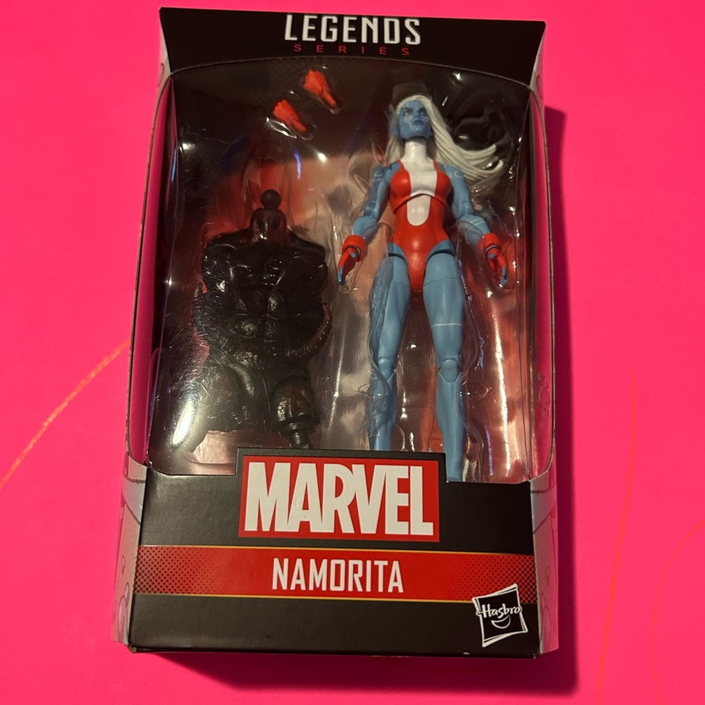 Marvel Legends Namorita Figure in Blue and Red‎